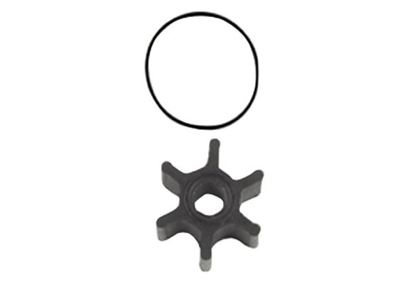 Nitrile inboard impeller single flat drive met pakking