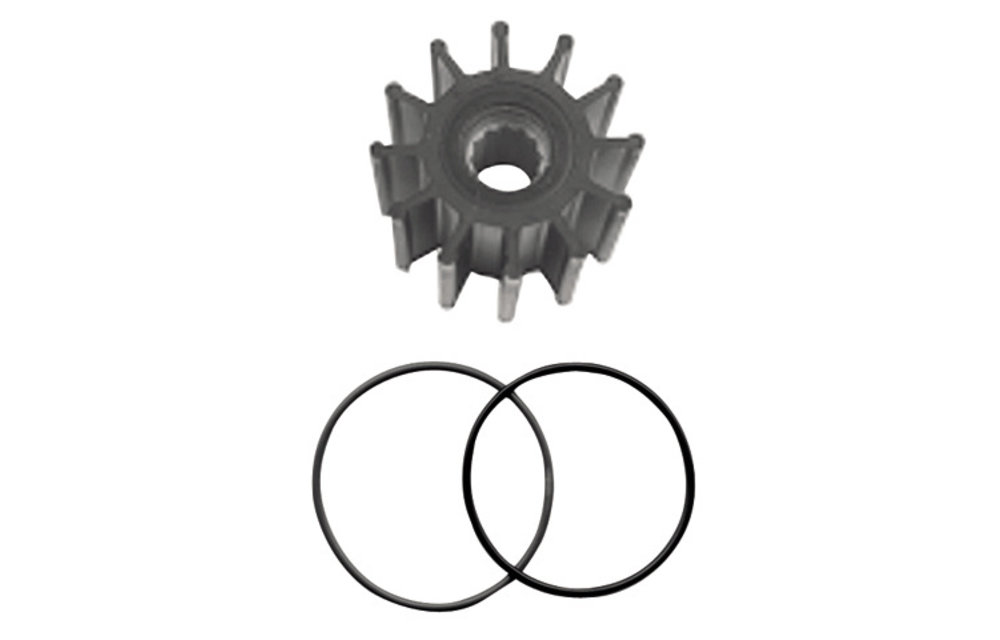 Neoprene inboard impeller spline drive met pakking
