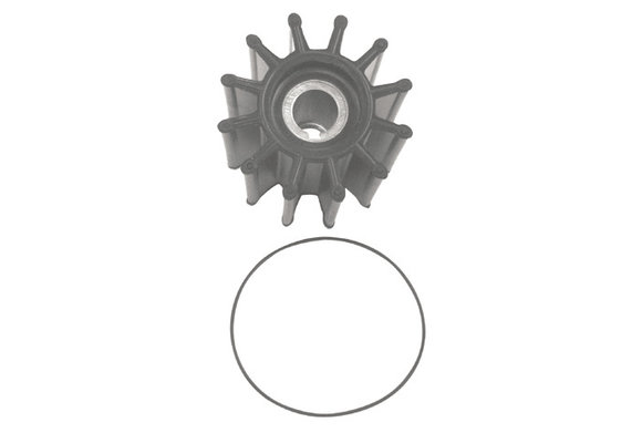 Neoprene inboard impeller key drive met pakking & kap