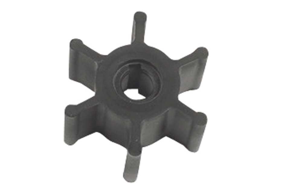 Neoprene inboard impeller key drive