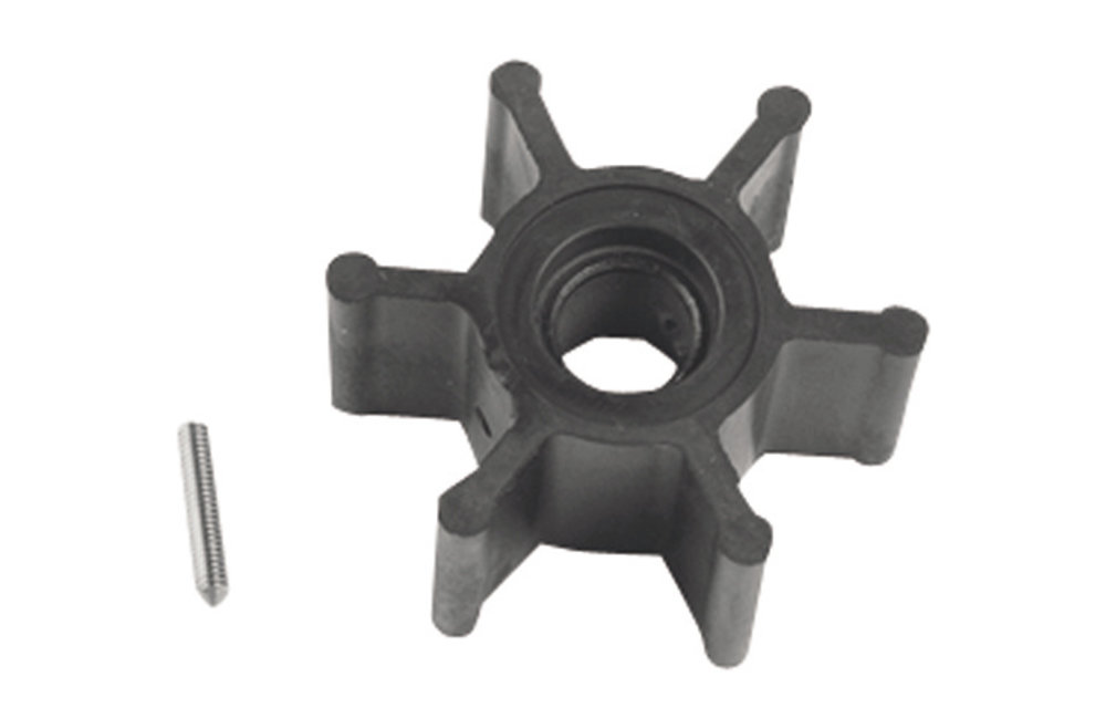Neoprene inboard impeller pin drive met bout