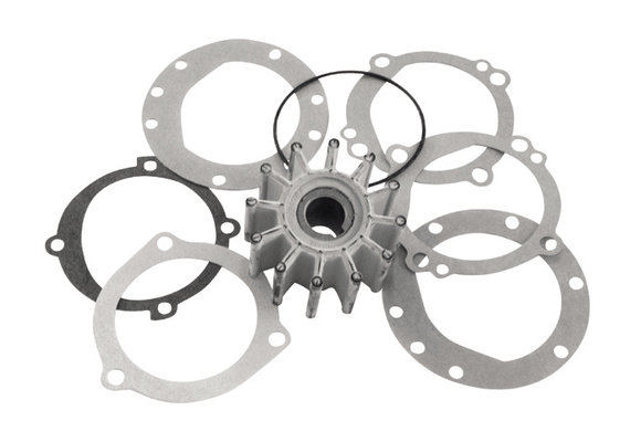 Neoprene inboard impeller key drive met pakking & kap