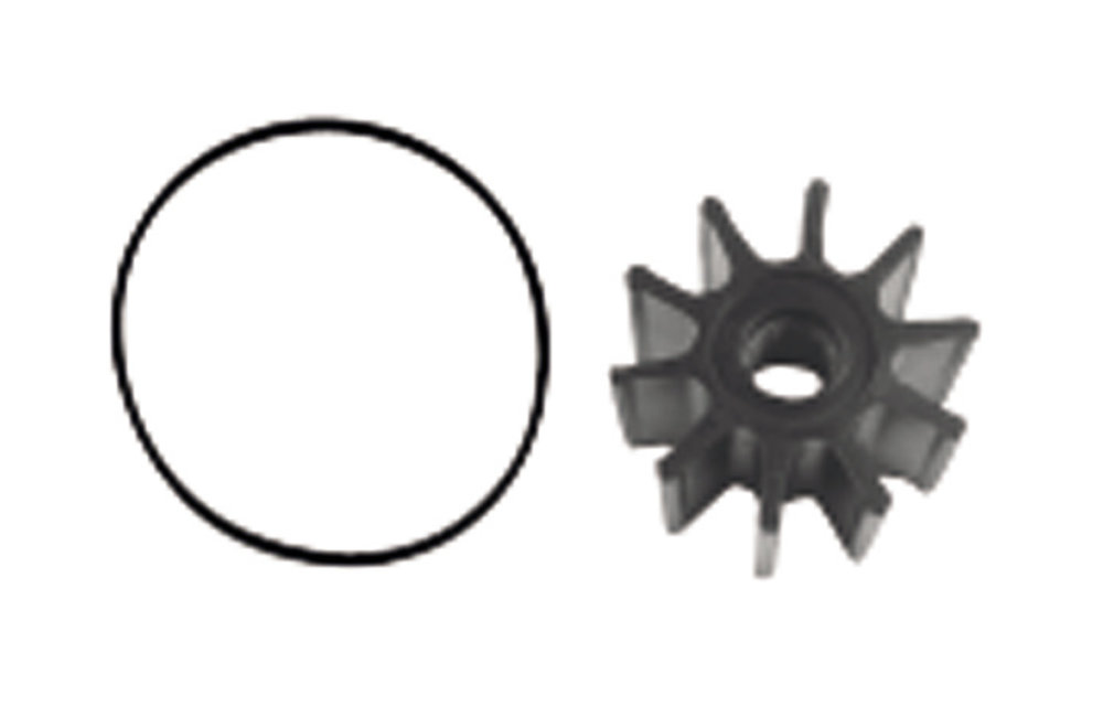 Neoprene inboard impeller spline drive met kap