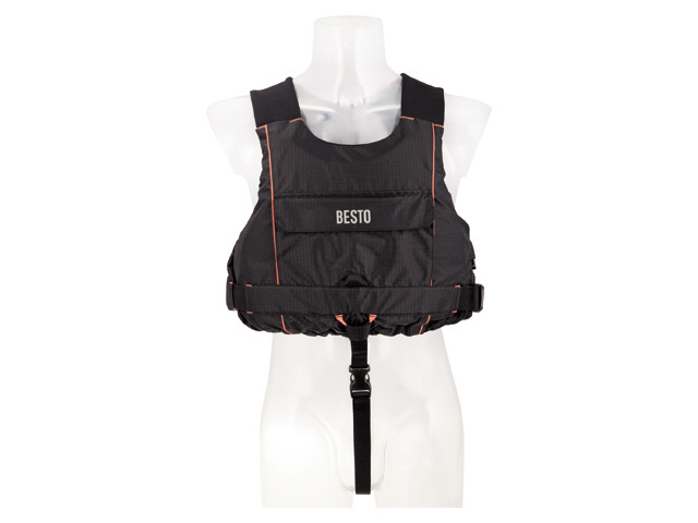 Besto Sailor Zwemvest 50N Zwart/Oranje