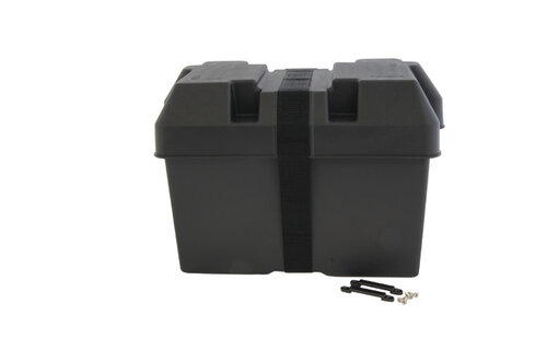 Talamex accubak | Zwart met riem