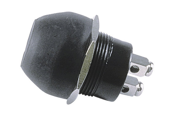 Drukknopschakelaar zwart