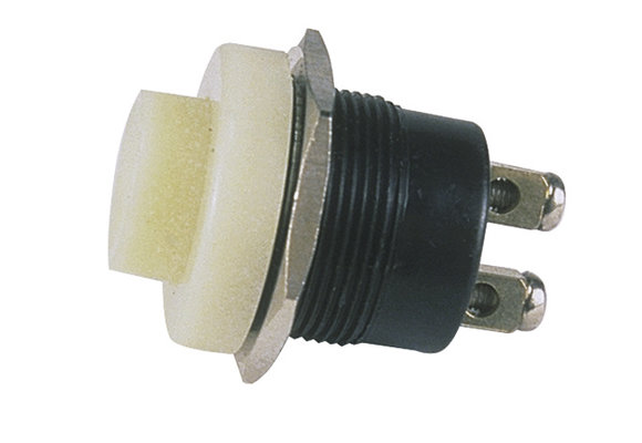 Drukknopschakelaar 12 volt 5 amp.