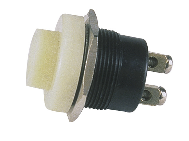 Drukknopschakelaar 12 volt 5 amp.