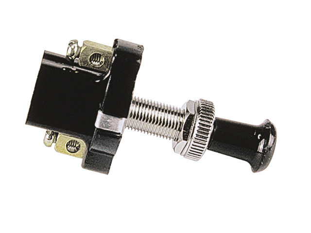 Trekschakelaar kunststof 12 volt / 5 amp.