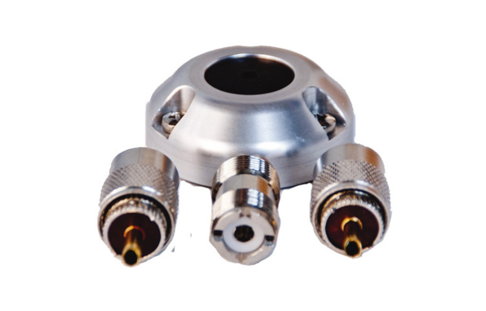 Coax dekdoorvoerset alu PL259 A2-kit4A