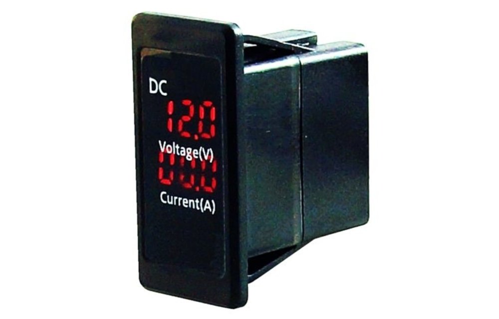 Volt- & amperemeter 4.5-30V & 0-15A s| Witch model