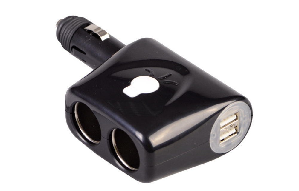 12V adapter 1<2 + 2xusb