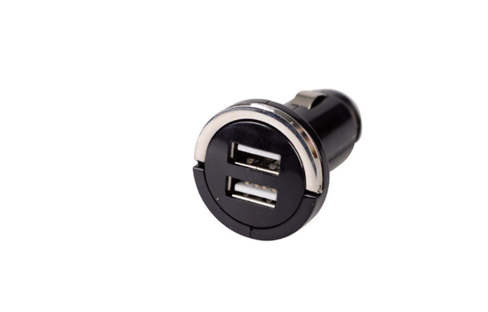 12V usb adapter dubbel