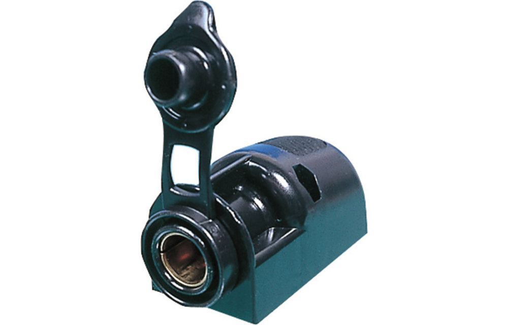 Stopcontact opbouw met klep