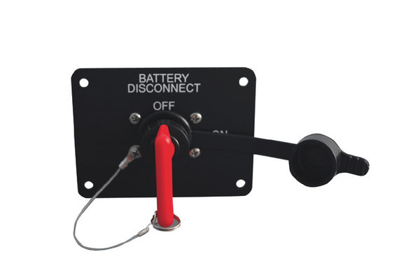 Accuschakelaar met paneel