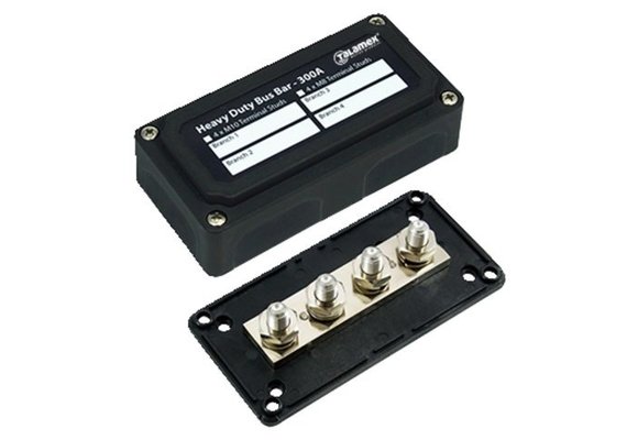 Busbar heavy duty 4xM10 max 300A