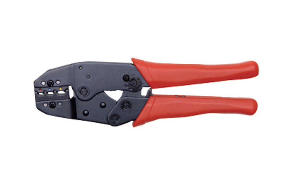 Krimptang ratchet voor geïsoleerde terminals