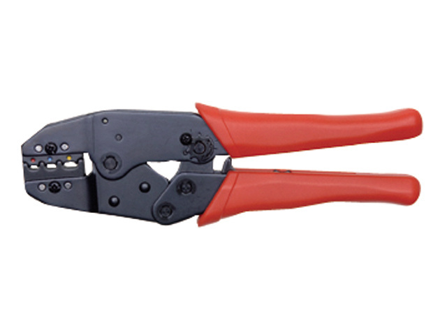 Krimptang ratchet voor geÃ¯soleerde terminals