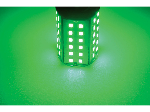 Ledlamp led60 10-30V BAY15D green - 4.8 watt