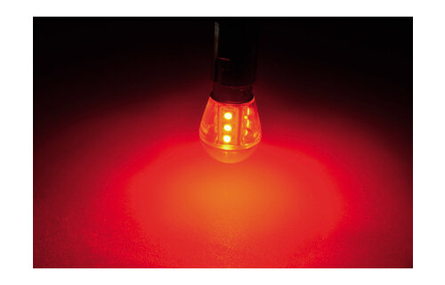 Ledlamp led15 10-30V BAY15D red - 0.7 watt