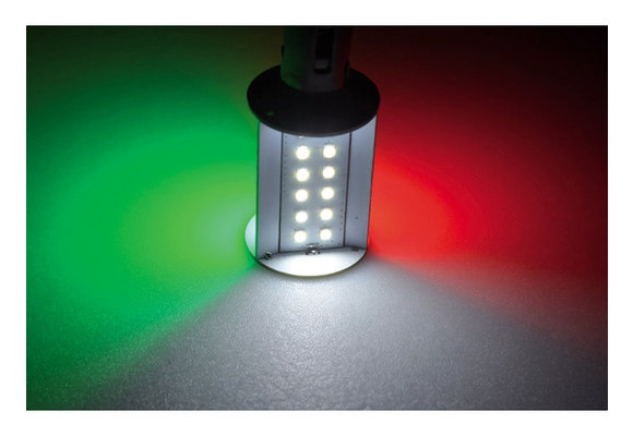 Ledlamp led36 10-30V BAY15D tricolor - 4.0 watt