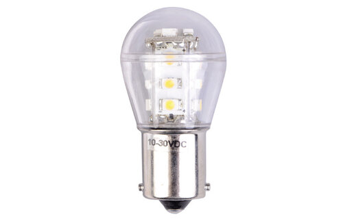 Ledlamp led15 10-30V BA15S - 1.6 watt
