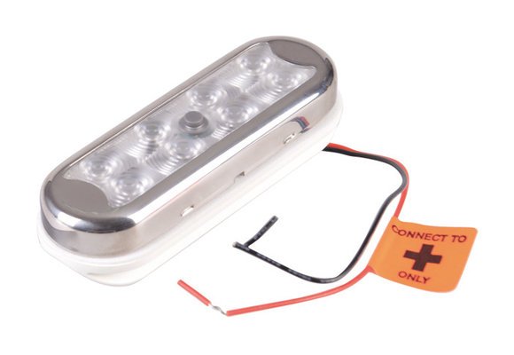 Bimini lamp buis of vlakke montage met schakelaar 12-24V