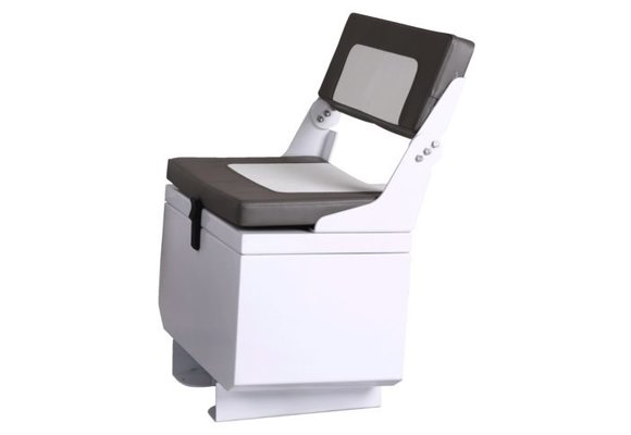 1-person seatbench FCT550 for steering console white