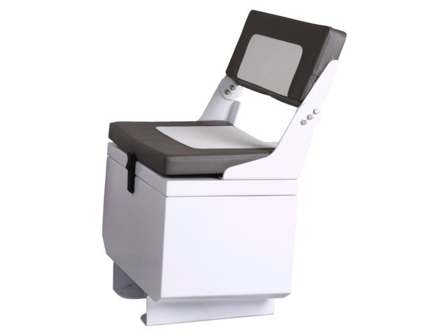 1-person seatbench FCT550 for steering console white