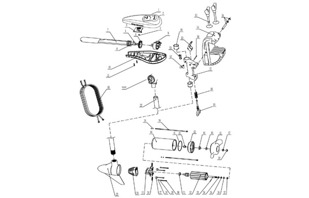Telescopic handle TM model