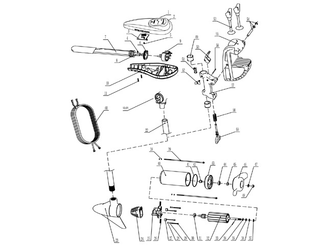 Telescopic handle TM model
