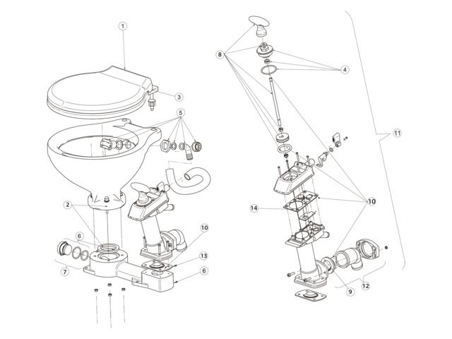 Zitting & deksel softclose Supercompact & Standaard