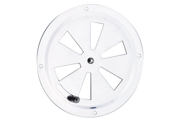 Ventilatierooster RVS 127mm