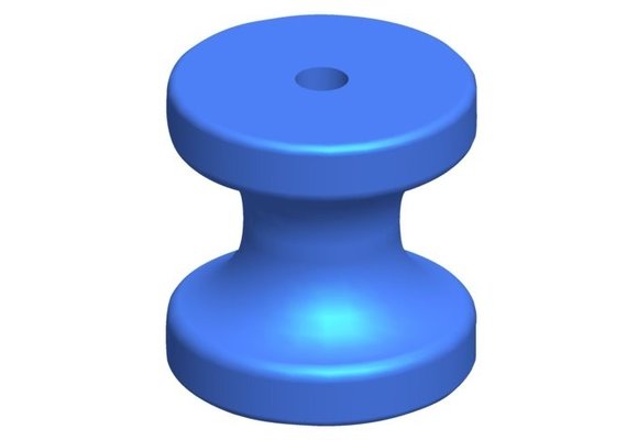 Boegrol PU L75mmØ75mm as 16mm