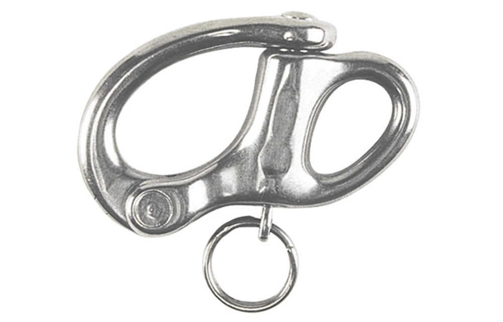 Snapsluiting met vast oog 52mm