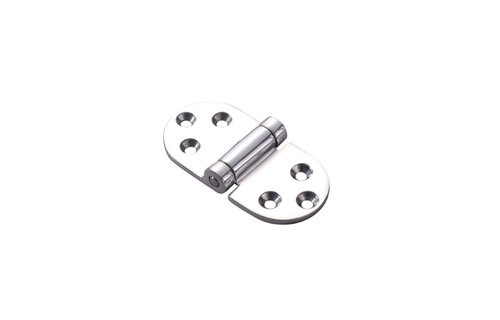 Scharnier rvs met weerstand pin boven