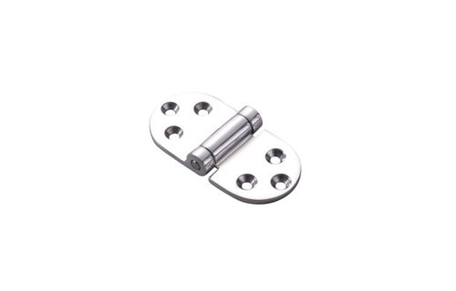 Scharnier rvs met weerstand pin onder