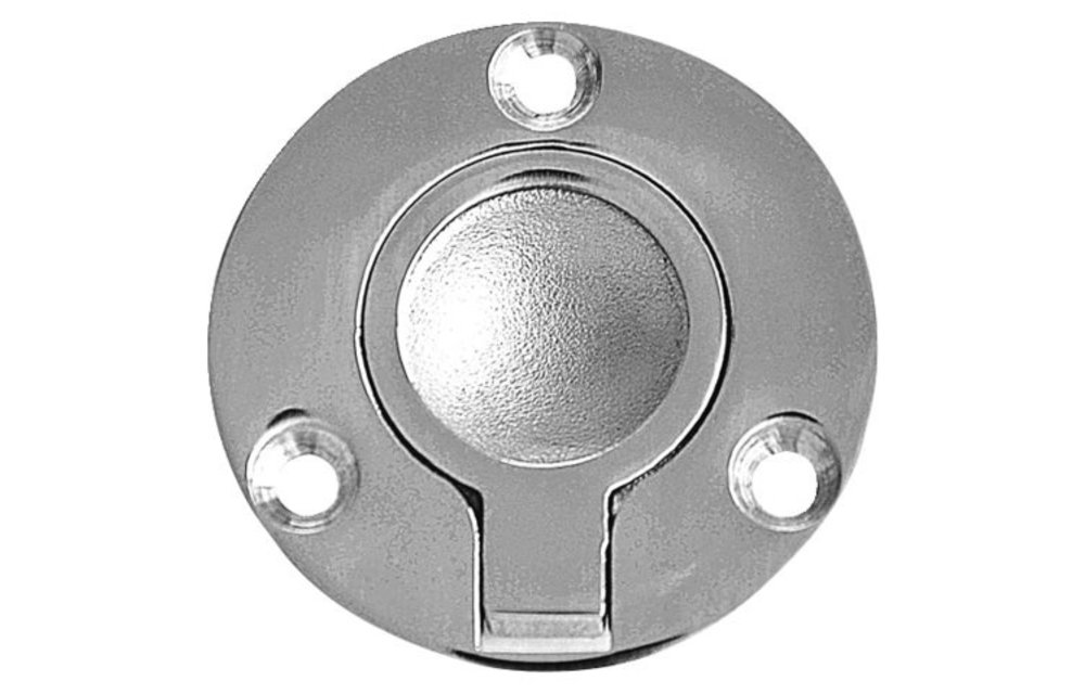 Luikring RVS flushØ 50mm