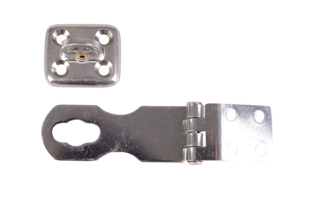 Overval sluiting rvs 75mm