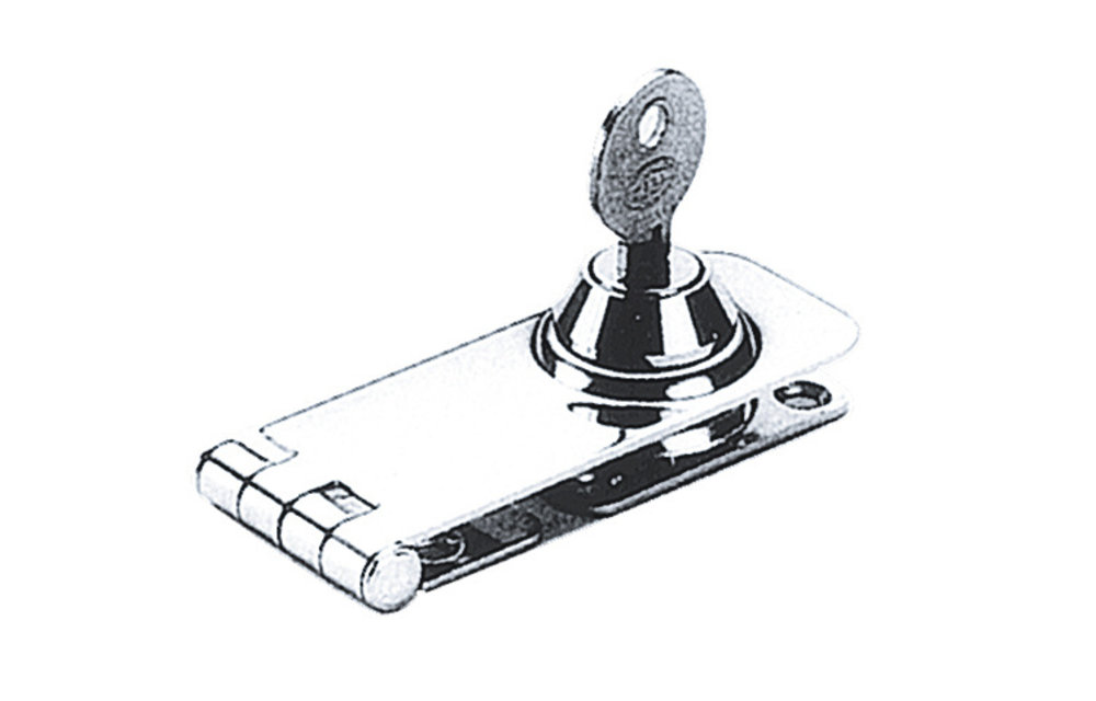 Overval sluiting rvs 30mm afsluitbaar