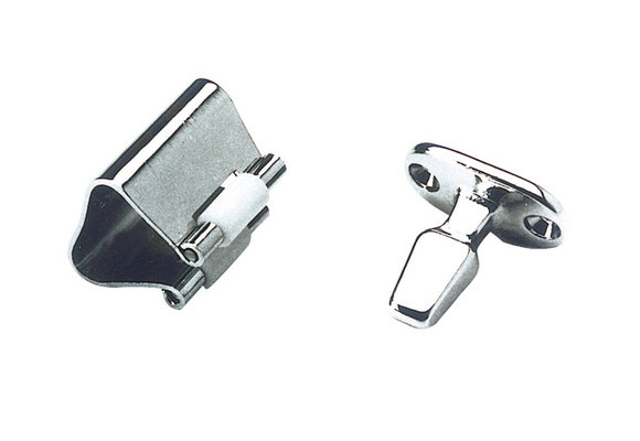 Rol-sluiting chroom 36mm