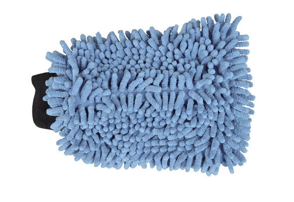 Washandschoen mesh & microfiber dreads