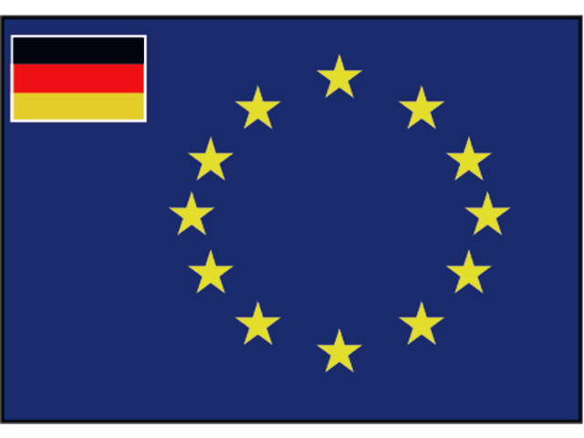 RVE vlag duitsland koopvaardij |60 x 90 cm