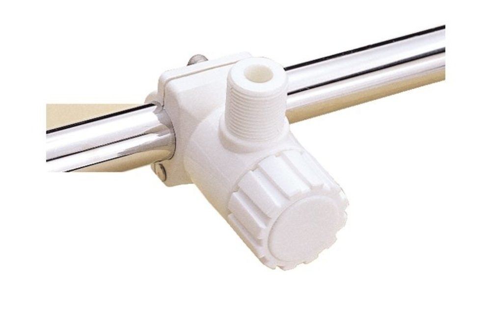 Antenne voet kunststof railing montage met knop