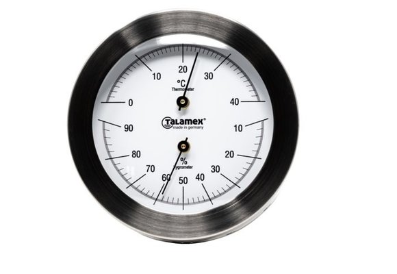 Talamex Thermo-hygrometer Serie 100 RVS
