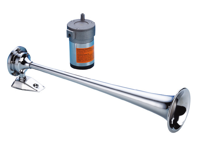 Talamex luchthoorn enkel 12V met compressor