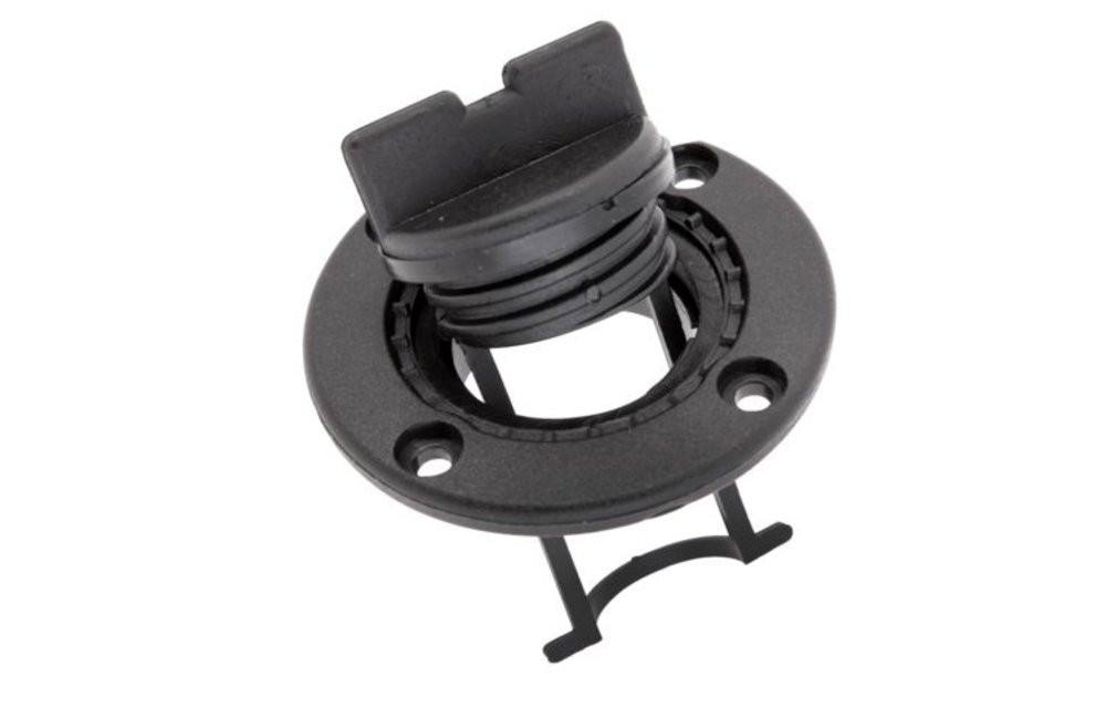 Lensplugset vlak 1 - 1/4" kunststof basis