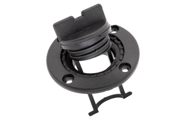 Lensplugset vlak 1 - 1/4" kunststof basis