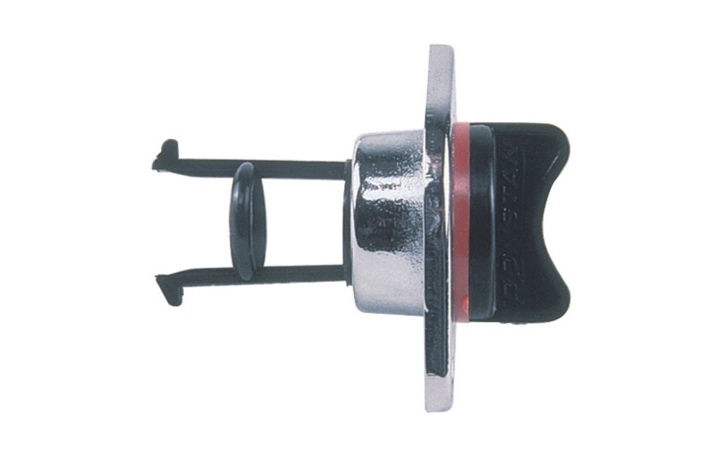 lensplug verchroomd (prijs per 10 st.)