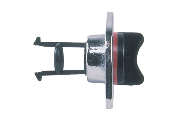 lensplug verchroomd (prijs per 10 st.)